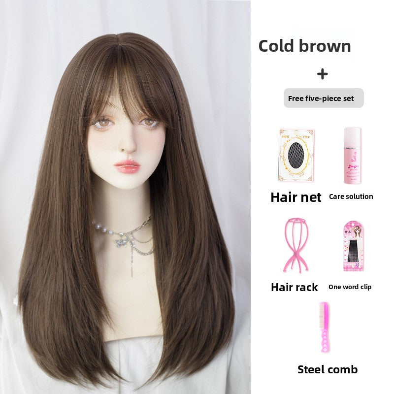 Synthetic Long Straight Hair Wig