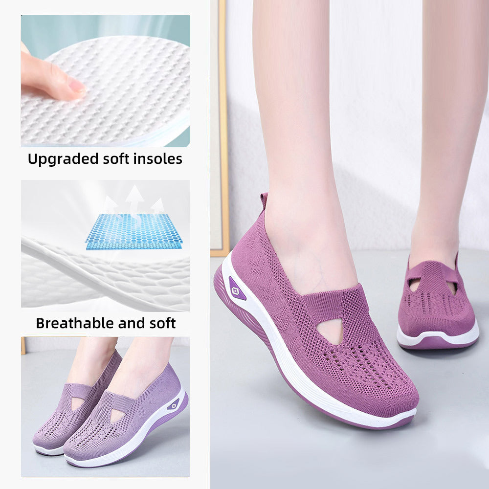 Soft-soled women's shoes that are comfortable and suitable for casual wear