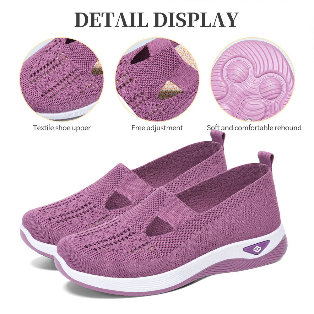Soft-soled women's shoes that are comfortable and suitable for casual wear
