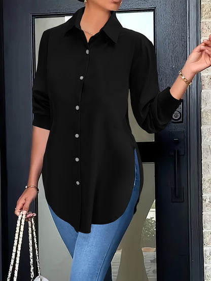 Ladies' long-sleeved shirts