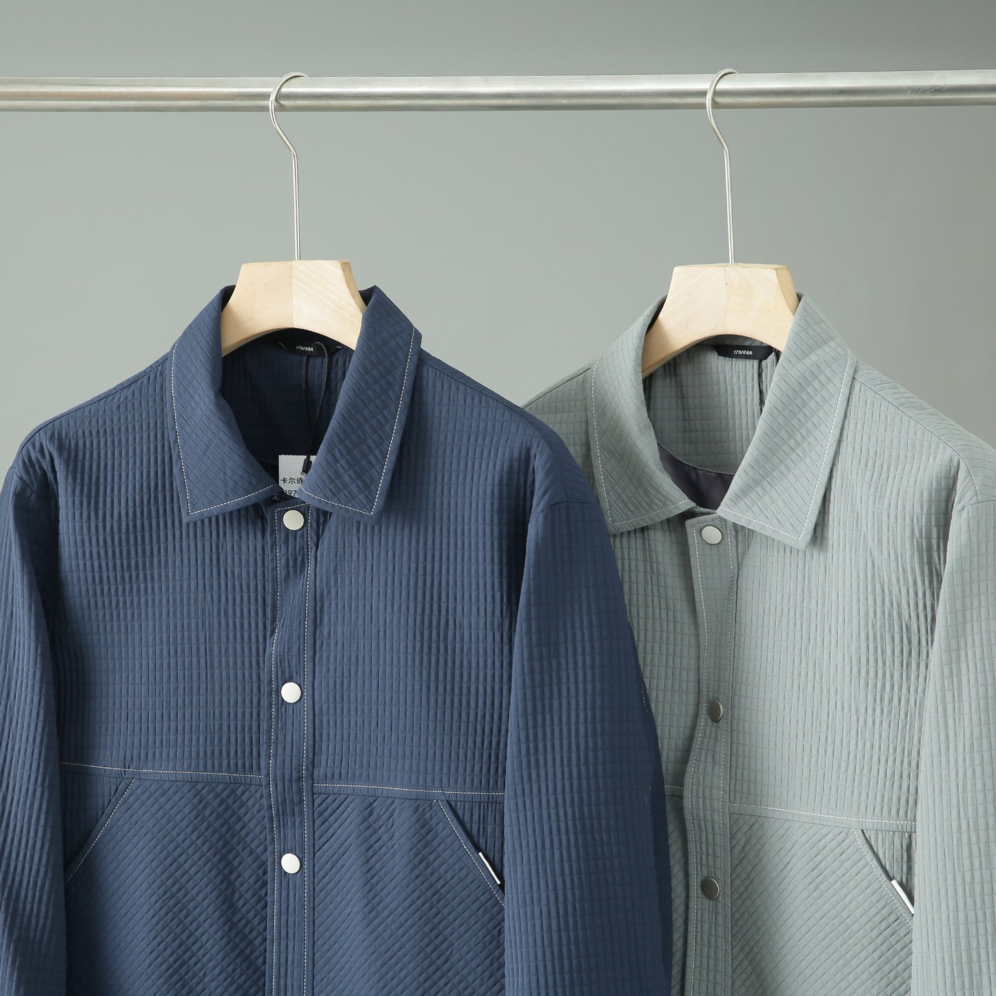 Mens Lapel Jacket Business Casual Long Sleeve