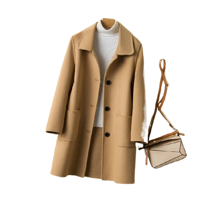 Women's Double-sided Cashmere Wool Coat