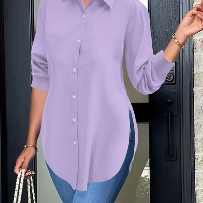 Ladies' long-sleeved shirts
