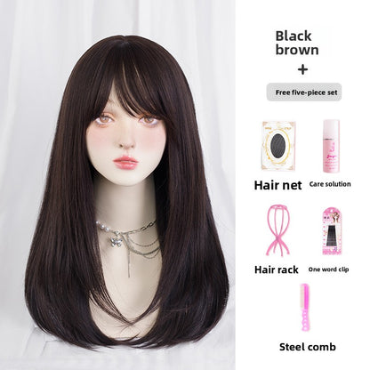 Synthetic Long Straight Hair Wig