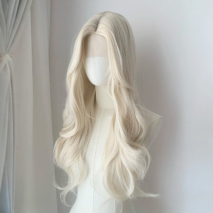 Lace Front Long Curly Synthetic Wig