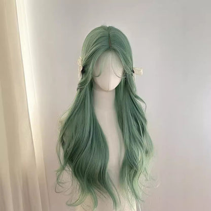 Lace Front Long Curly Synthetic Wig