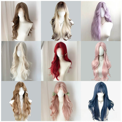 Lace Front Long Curly Synthetic Wig