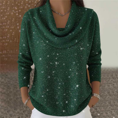 Casual Long Sleeve Knitted Sweater