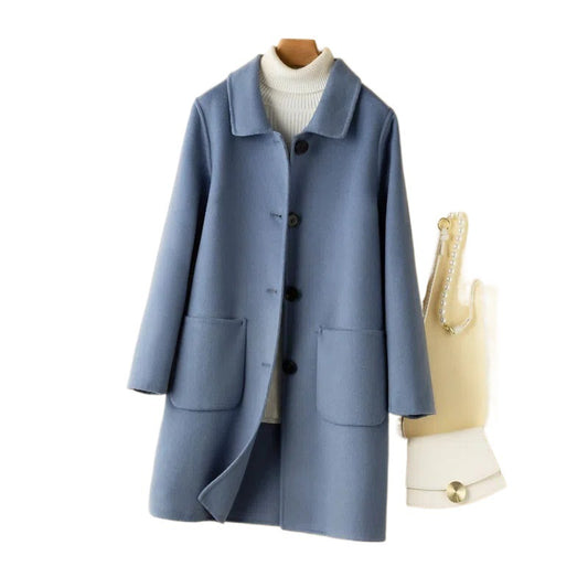 Women's Double-sided Cashmere Wool Coat