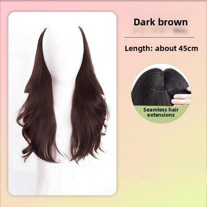 Invisible U-Shaped Long Curly Hair Piece for Volume