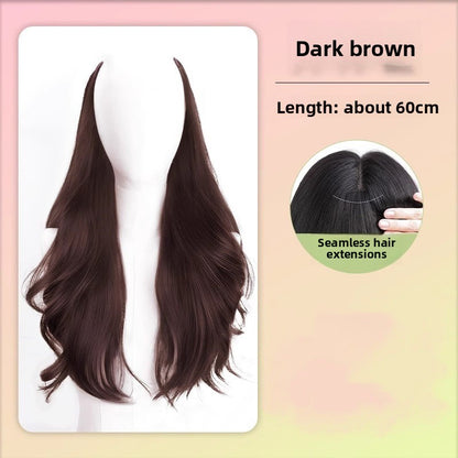 Invisible U-Shaped Long Curly Hair Piece for Volume