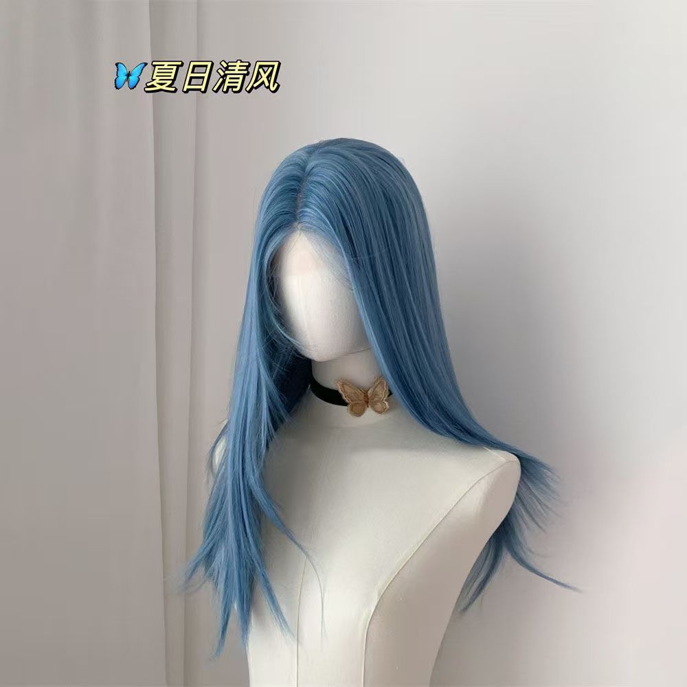 Lace Front Long Curly Synthetic Wig