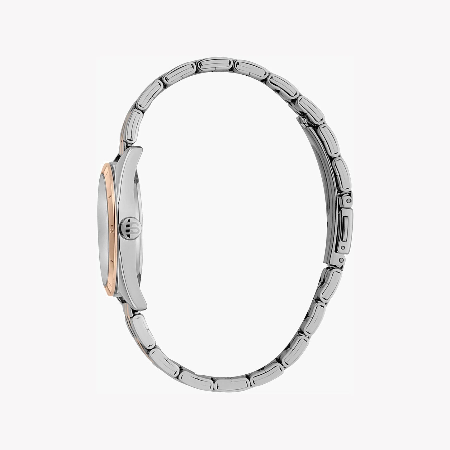 Esprit Women's Silver & Rose Gold Watch, Silver Dial | Es1l085m0065