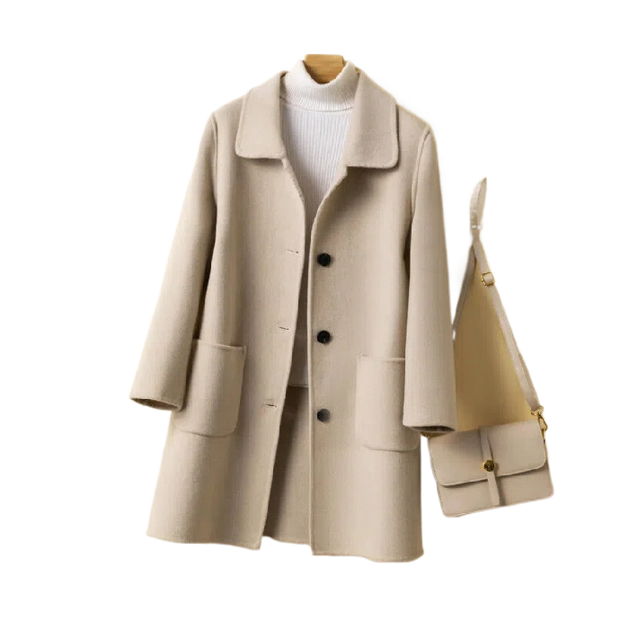 Women's Double-sided Cashmere Wool Coat