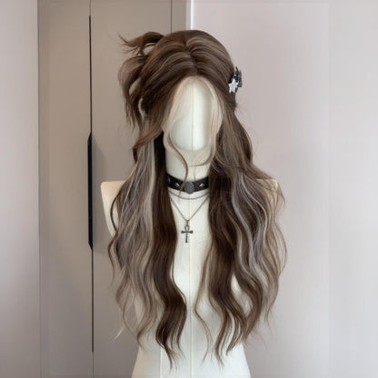 Lace Front Long Curly Synthetic Wig