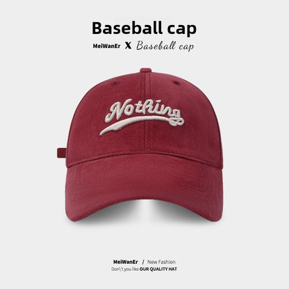 Embroidered little fox baseball cap