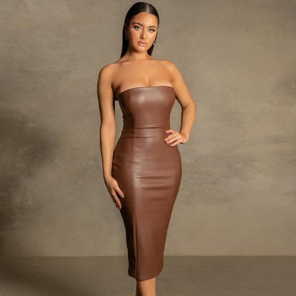 Sexy Mid-Length Women's Dress