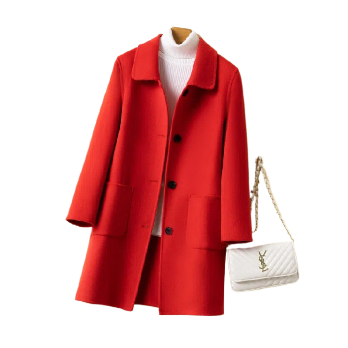 Women's Double-sided Cashmere Wool Coat