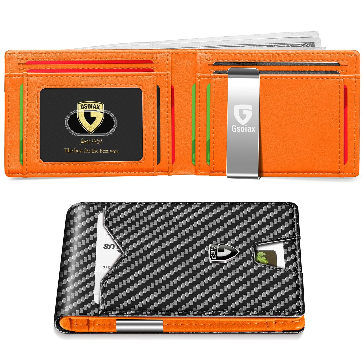 Business wallet men's card case