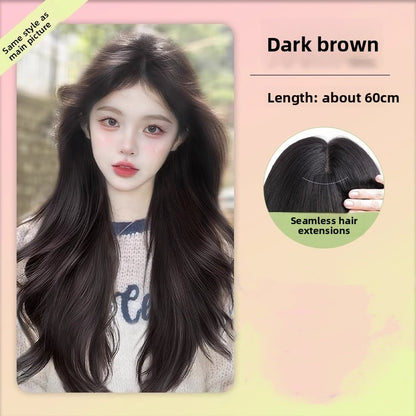 Invisible U-Shaped Long Curly Hair Piece for Volume