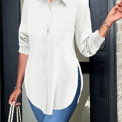 Ladies' long-sleeved shirts