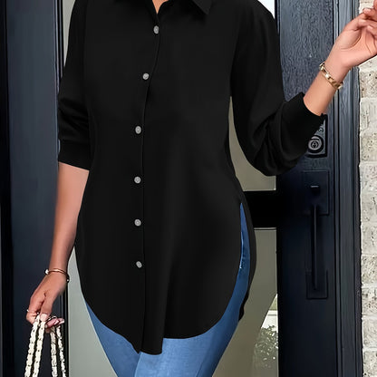 Ladies' long-sleeved shirts