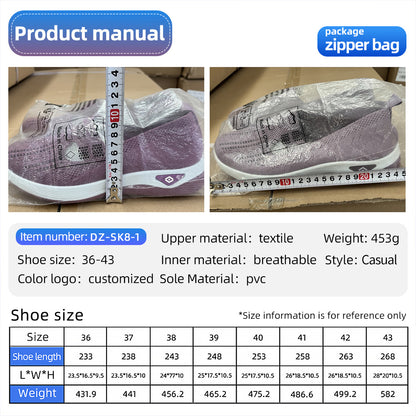 Soft-soled women's shoes that are comfortable and suitable for casual wear