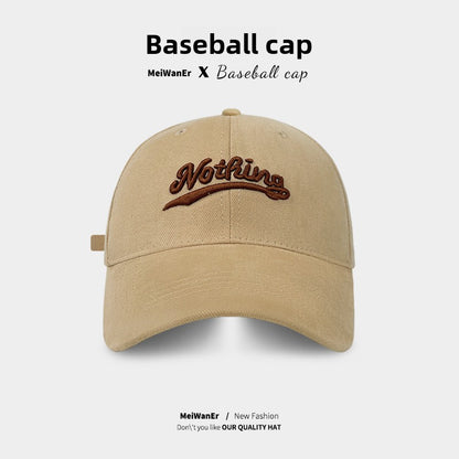 Embroidered little fox baseball cap