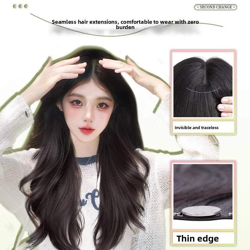 Invisible U-Shaped Long Curly Hair Piece for Volume