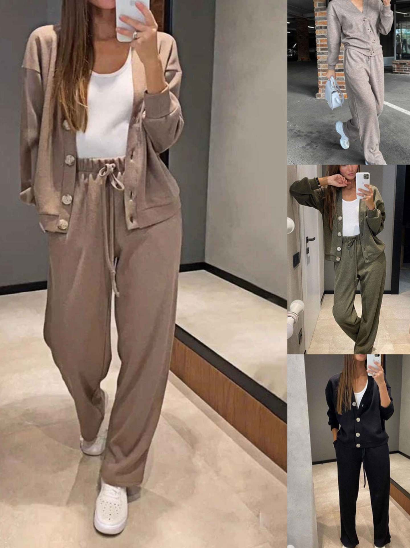 Women's Casual Long Sleeve Cardigan