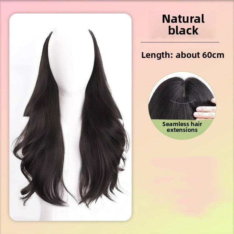 Invisible U-Shaped Long Curly Hair Piece for Volume