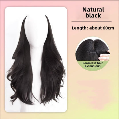 Invisible U-Shaped Long Curly Hair Piece for Volume