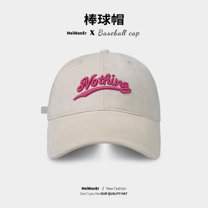 Embroidered little fox baseball cap