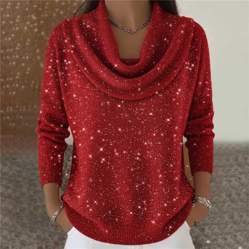 Casual Long Sleeve Knitted Sweater