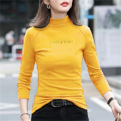 velvet turtleneck shirt