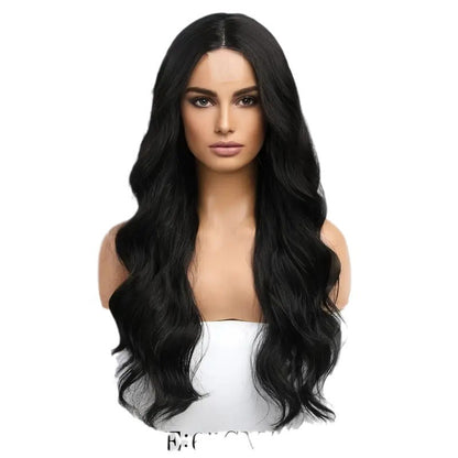 Front Lace Synthetic Wig Long Curly Hair