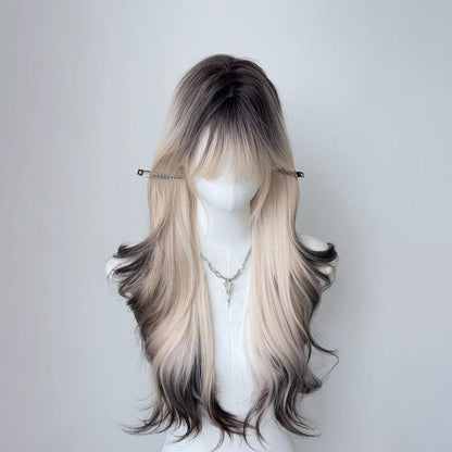 Lace Front Long Curly Synthetic Wig