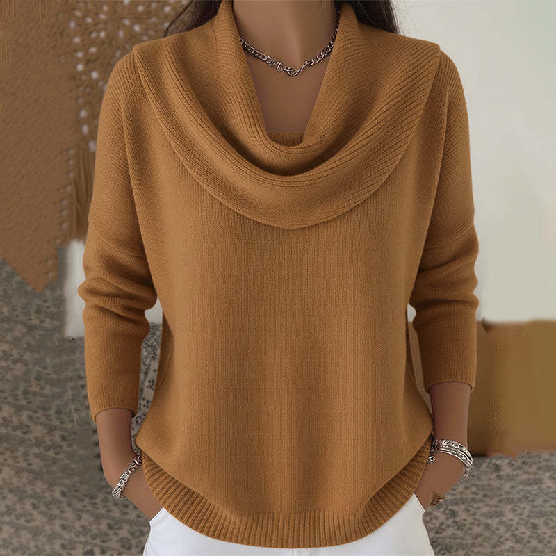 Casual Long Sleeve Knitted Sweater