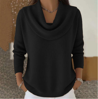 Casual Long Sleeve Knitted Sweater