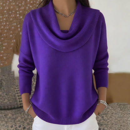 Casual Long Sleeve Knitted Sweater