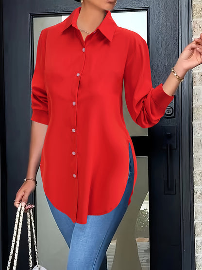 Ladies' long-sleeved shirts