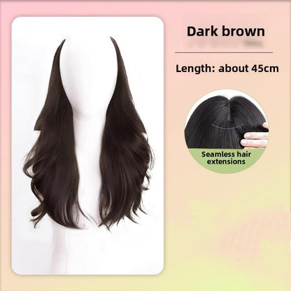 Invisible U-Shaped Long Curly Hair Piece for Volume